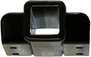FAB FOURS M1750-1 2'' Ranch Receiver Tow Hitch for Black Steel Bumpers