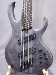 Ibanez Btb805Ms Tgf Transparent Gray Flat Btb Series Multi-Scale 5-String Bass S