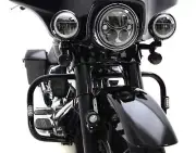 Denali T3 Signal Pods Front Crashbar Mount Kit Black KTM 790 Adventure 2019-2022