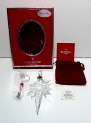 *NEW* Waterford Crystal Christmas Ornament 2011 Annual SNOWSTAR in Box
