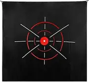 Golf Target Cloth Hitting Net Portable Swing Golf Hitting Cage, Training Aid Aiming Exercise for Backyard, Garden, Indoor Golfer Accessories