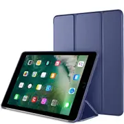 For Apple iPad Air 1 9.7 inch 1st Gen Folio Leather Smart Magnetic Flip Stand Case Cover (Navy Blue)