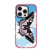 iPhone 16 Pro Impact Case MagSafe Compatible BUTTERFLY SKY