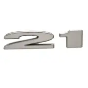 Sea Ray Boat 21 Raised Decal 2109040 | 5 1/2 x 1 1/2 Inch Silver