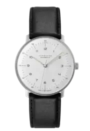 JUNGHANS Watch Max Bill Automatic Matt Silver Dial Bauhaus 38mm 27/3500.02