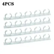 4PCS Spice Bottle Rack Kitchen Storage Rack Wall Mount Jars Holder Tool