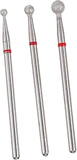 OSOLADY Nail Drill Bits Replacement 3pcs Grinding Heads for Electric Nail Art Machine