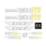 GT - 2006 Mach One PRO - for Purple frame Clear decal set - Old school bmx