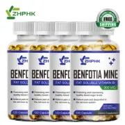 Benfotiamine 300mg 120 Veggie Capsules Vitamin B1 Premium Grade Mega Value