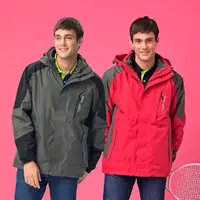 在飛比找momo購物網優惠-【NOFAH】極地機能高防水續暖二件式刷毛風衣外套(兩色)