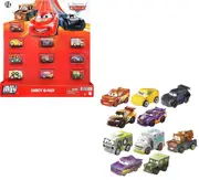 Disney Cars-Classic minis-Metal Material Lightning McQueen Mini Racers 10-Pack Ages 3+ Toy Car
