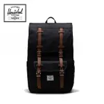 【HERSCHEL】官方直營 後背包 16吋筆電包 書包 減壓肩帶 21L LITTLE AMERICA 黑(11391-00001-OS)