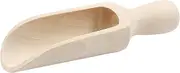 Coufce Mini Wooden Spoons 5.5 In Wooden Candy Spoon Bath Salt Scoop Suitable for Sugar, Cereal, Coffee