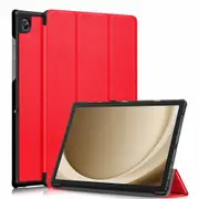 For Samsung Galaxy Tab A9 Case, 8.7 inch SM-X110 X115 Folio Smart Leather Magnetic Stand Case Cover (Red)