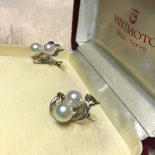 Mikimoto 耳環 珍珠 mercari 日本直送 二手