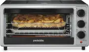 Simply-Crisp Toaster Oven Air Fryer Combo with 4 Functions Including Convection,