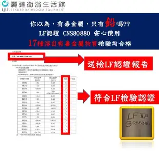 【麗達衛浴】台製 LF認證 304廚房龍頭 鵝頸 立式冷熱(水龍頭.廚房.無鉛廚房龍頭.水槽.不鏽鋼水龍頭)