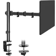 Single Monitor Desk Mount, Fully Adjustable Single Monitor Arm Stand, Compute...
