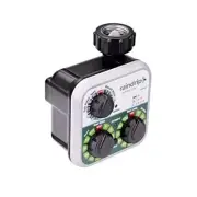R675CT Analog 3-Dial Water, Sprinkler Timer with Rain Delay for Drip