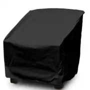 Stacking Chair Cover Heavy Duty Black Strong Waterproof Outdoor Patio Garden UK