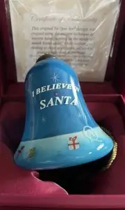 Ne'Qwa Art - Sarah Summers “I Believe In Santa” Ornament #7141136 Box & COA