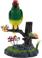 Yardwe Funny Electric Singing Bird Interactive Simulation Pet Bird Plaything with Sensor Technology for Lifelike Appearance Realistic Sounds Engaging Activity