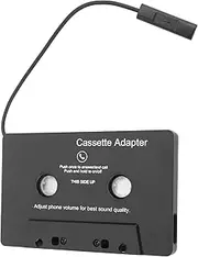 Car Audio Cassette Adapter Receiver, Bluetooth Cassette Adapter with Hands Call HiFi Stereo Sound Recorder, Tape Player Bluetooth 5.0 Cassette Aux Adapter for Car