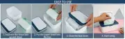 Wipes Dispenser Baby Wipe Holder Sealing Wipe Container Dustproof Tissues Hos^