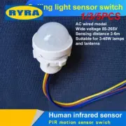 1/3/5PCS Human Body Sensor Adjustable LED Night Light Sensor Switch PIR Infrared
