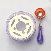 1 Set Of Wax Seal, Wax Melting Furnace With Spoon, Wax Bead Melting Heater