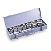 [New] TONE NV6102 Impact Socket Set (Metal Tray Case Specification) Insertion