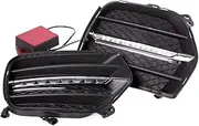 SILILAN Car Front Daytime Running Light White Light Light Daytime Driving DRL Fog Lamp Fit for X6 E71 2009-2013