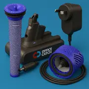 Dyson V6 Battery & Charger Kit - Compatible with SV03/SV04/DC59/DC61 - Long-Lasting Replacement with Pre & Post Filters