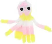 HOMOBABE Cute Simulation Octopus Cat Toy Interactive Dog Toy Plush Stuffed Animal Multi- for Pet