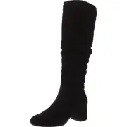 Clarks Womens Sheer Slouch Black Mid-Calf Boots Shoes 6.5 Medium (B,M) BHFO 4468