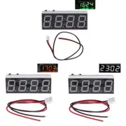 Car Temperature Clock for Car Auto LED Monitor Module 12V 5-24V Lightweight