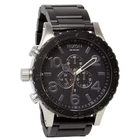 Brand New Nixon A083-2541 51-30 CHRONO Black Steel Men's watch A0832541