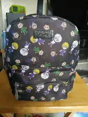 Hunter x Hunter Anime Bioworld Chibi Mini Backpack Black With Characters NEW
