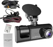 Driving Recorder | Loop Recording Parking Monitoring Camera | Wide Angle Large Screen Display Driving Recorder 24H Park Monitor for Retain Evidence