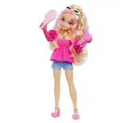 Dream Besties Doll and Accessories” Posable Fashion Doll with Wavy Malibu