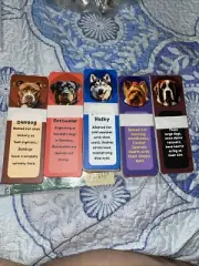 Qty 100 Bookmarks Kids Readers Dog Canine Breeds Knowledge Classroom Students