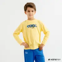在飛比找Yahoo奇摩購物中心優惠-Hang Ten童裝-Big Blue有機棉海洋風格長袖T恤