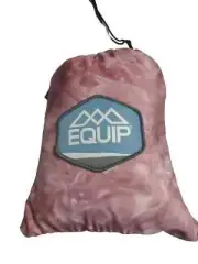 EQUIP Travel Hammock Craft Dyed Recycled One Person w Straps & Carabiners New