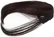 LOLIPPYY Fashion Clip in Hair Bangs Heat Resistant Thin Fringe Extensions Natural Fake Hair Pieces for Women Dark Brown Versatile Styling Easy to Cut Realistic Matte Finish