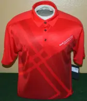 New StormTech H2X Dry Junior Size- Medium DPX-1 Red Audi Cup Polo Golf Shirt