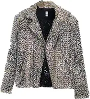[Youllyuu] Glitter Motorcycle Style Sequin Jacket Men Multi Zipper Singer Clothes Party Stage Prom Costume
