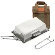 Camping MOON Outdoor non-rust iron plate Extra-thick grill plate