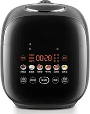 10-in-1 Electric Pressure Cooker, 2.3L Instant Multi Cooker with 2 Inner liner, Rice Slow Cooker, Slow Cooker, Rice Cooker, Steamer, Sauté, Yogurt Maker, 24H Appointment & Warm, Stainless Steel, 600W
