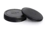 Camera Body Cover + Rear Lens Cap Sets for EOS M M3 M6 M100 M50 EF-M Mount
