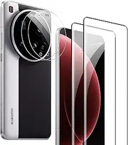 [Suttkue] for Xiaomi 15 Ultra Screen Protector with Camera Lens Protector, 9H Hardness,Anti-Scratch Tempered Glass flim, Case Friendly, Anti-Fingerprint (2+2 PACK)